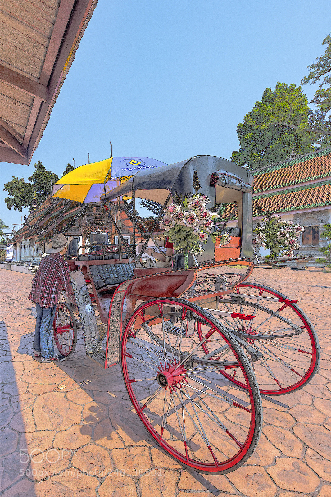 Nikon D850 sample photo. Promenade à lampang photography