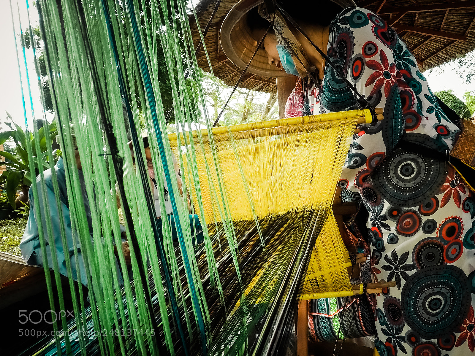 GoPro Hero5 Black sample photo. A handmade textile display photography