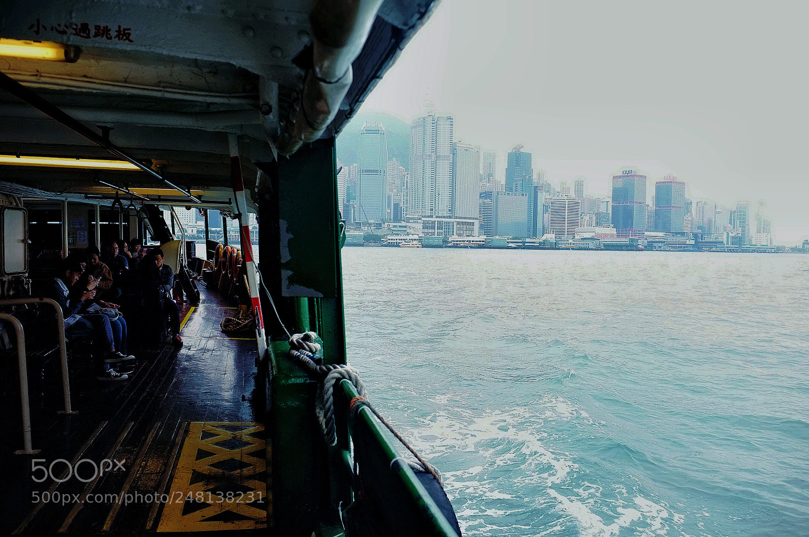 Fujifilm FinePix X100 sample photo. Star ferry in transit photography