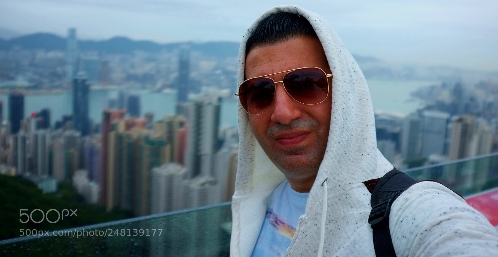 Fujifilm FinePix X100 sample photo. Victoria peak selfie photography