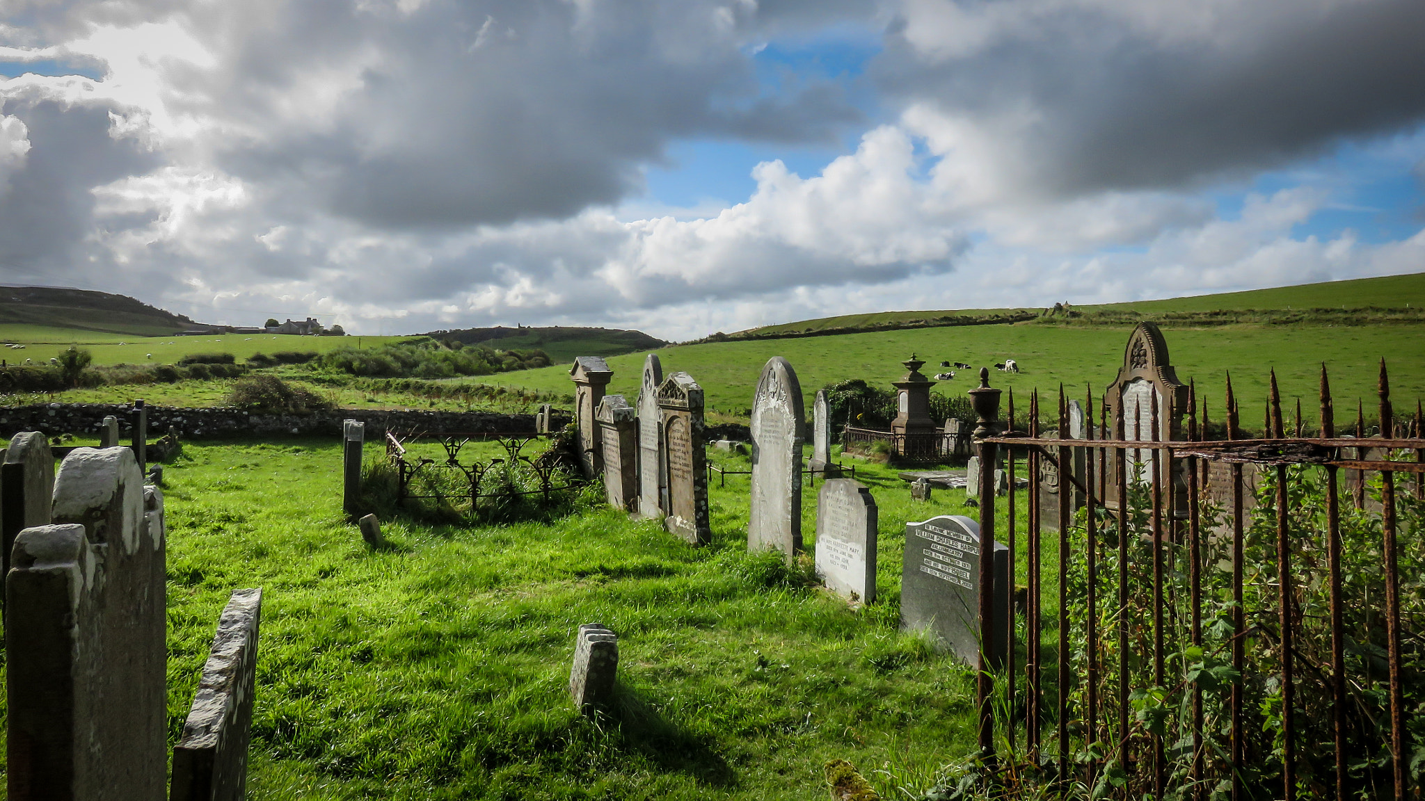 Canon PowerShot SX700 HS sample photo. Irish graveyard photography