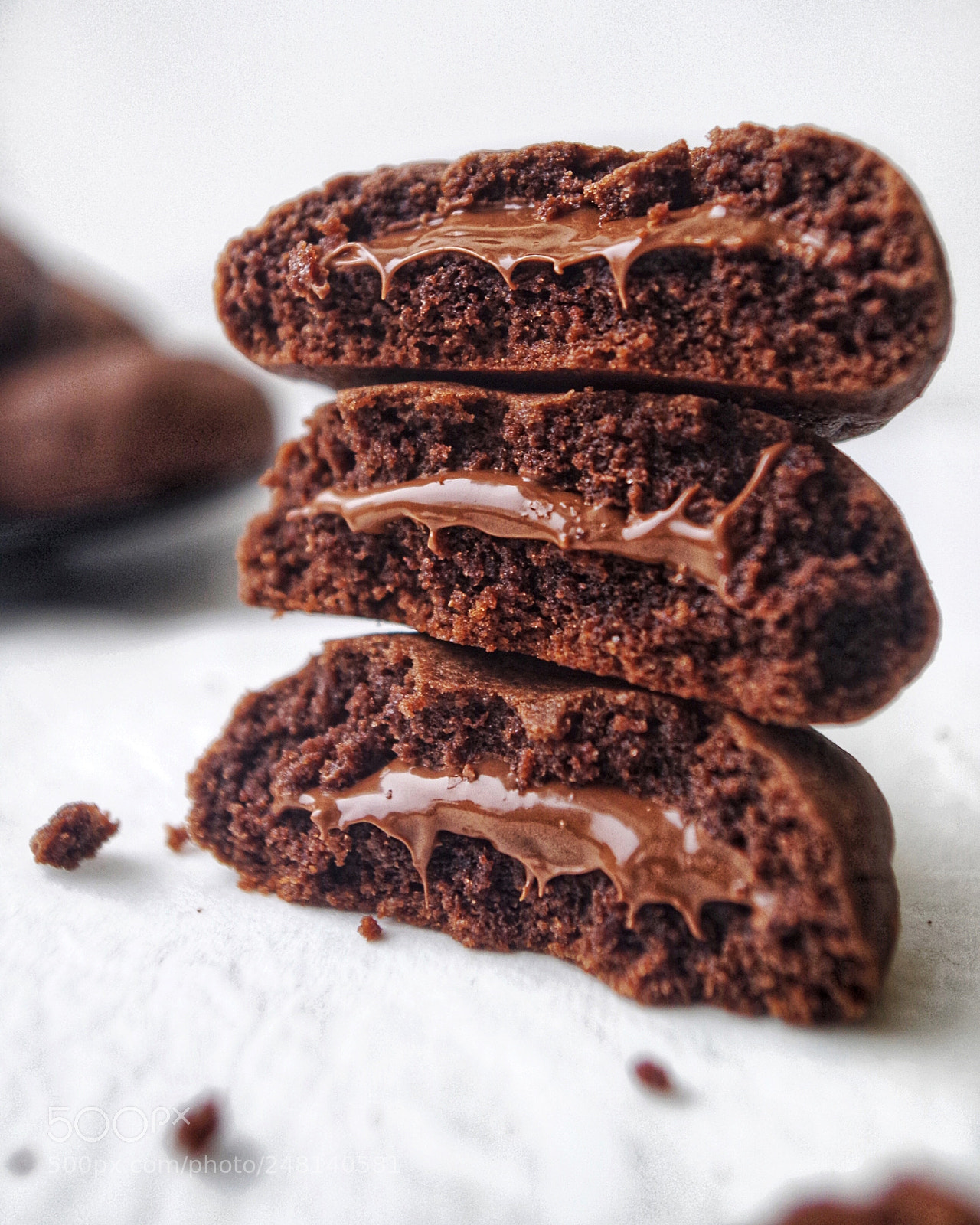Pentax K-30 sample photo. Chocolate cookies photography