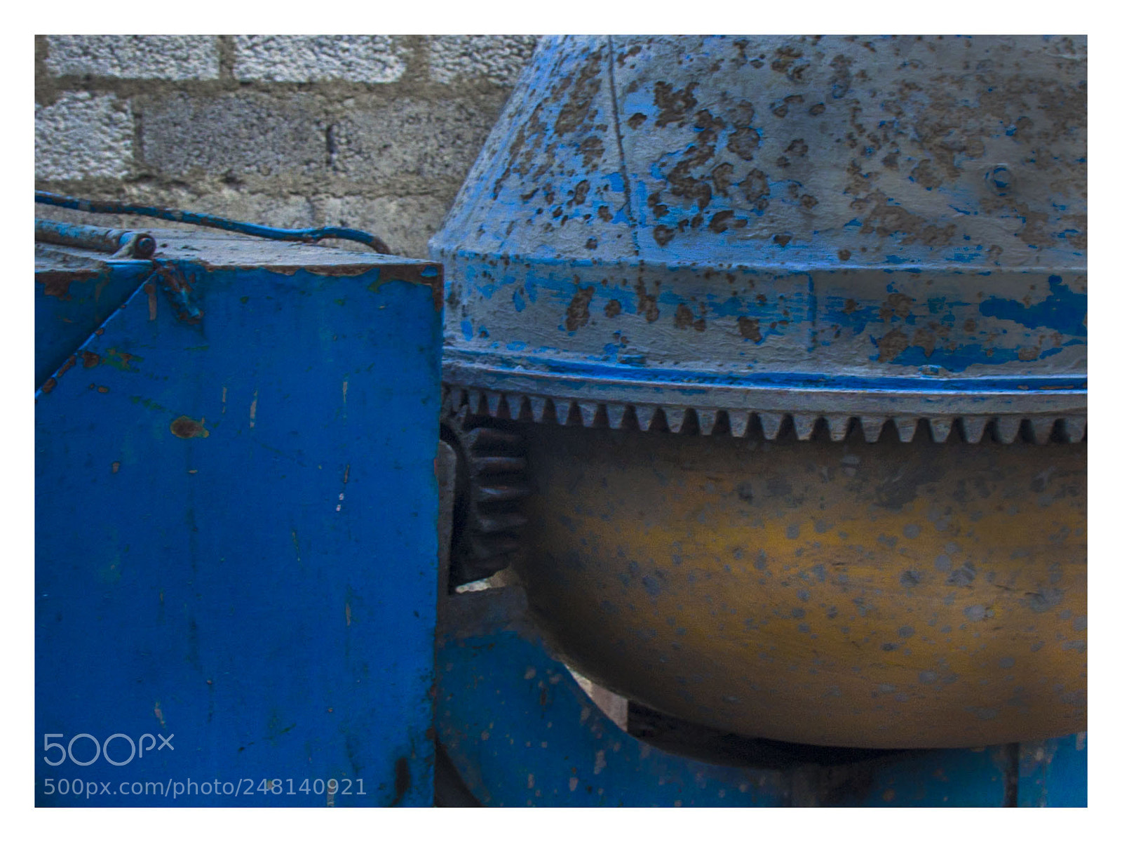 Canon EOS 500D (EOS Rebel T1i / EOS Kiss X3) sample photo. Blue and yellow photography
