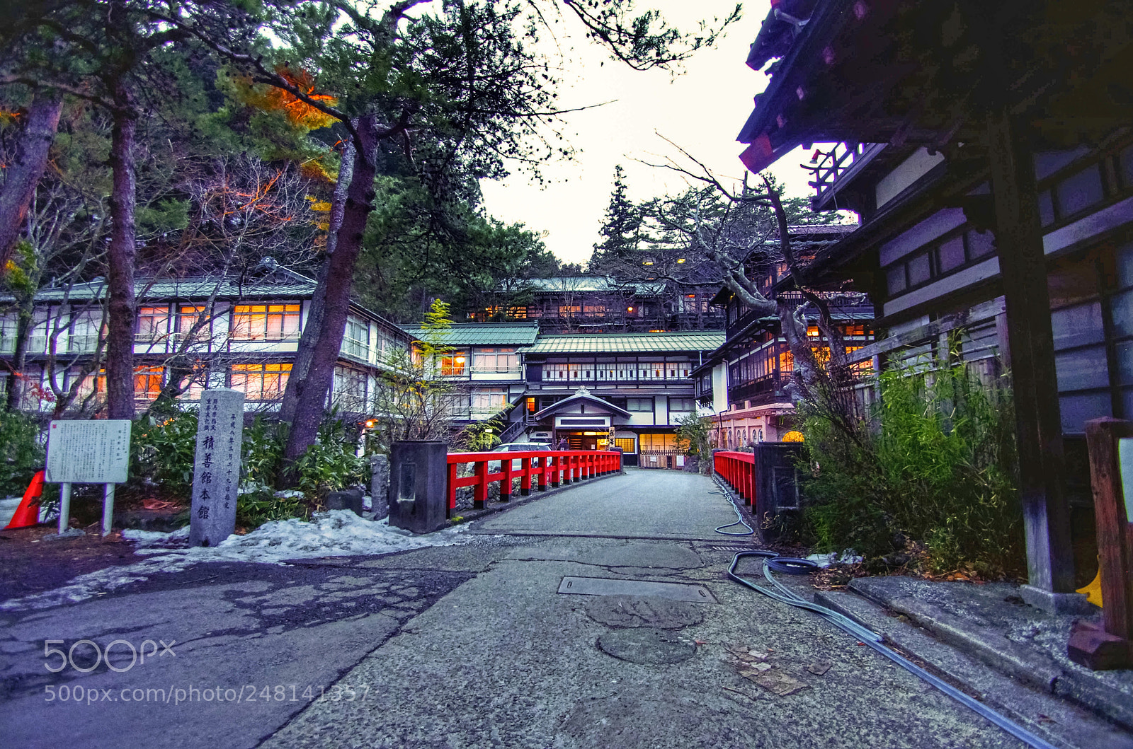 Pentax K-5 sample photo. Shima onsen, sekizen-kan... photography