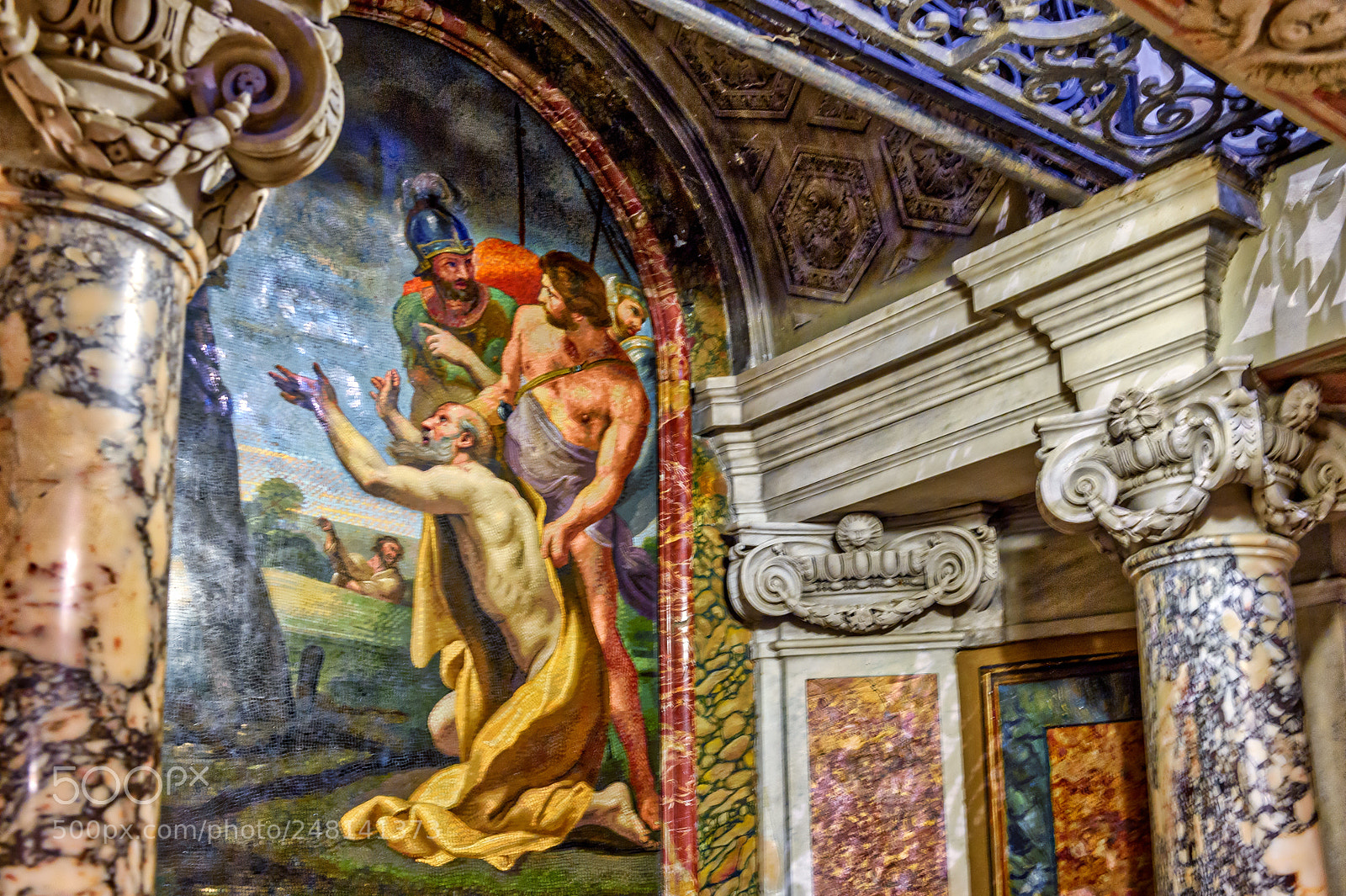 Nikon D4S sample photo. Inside basilique roma ! photography