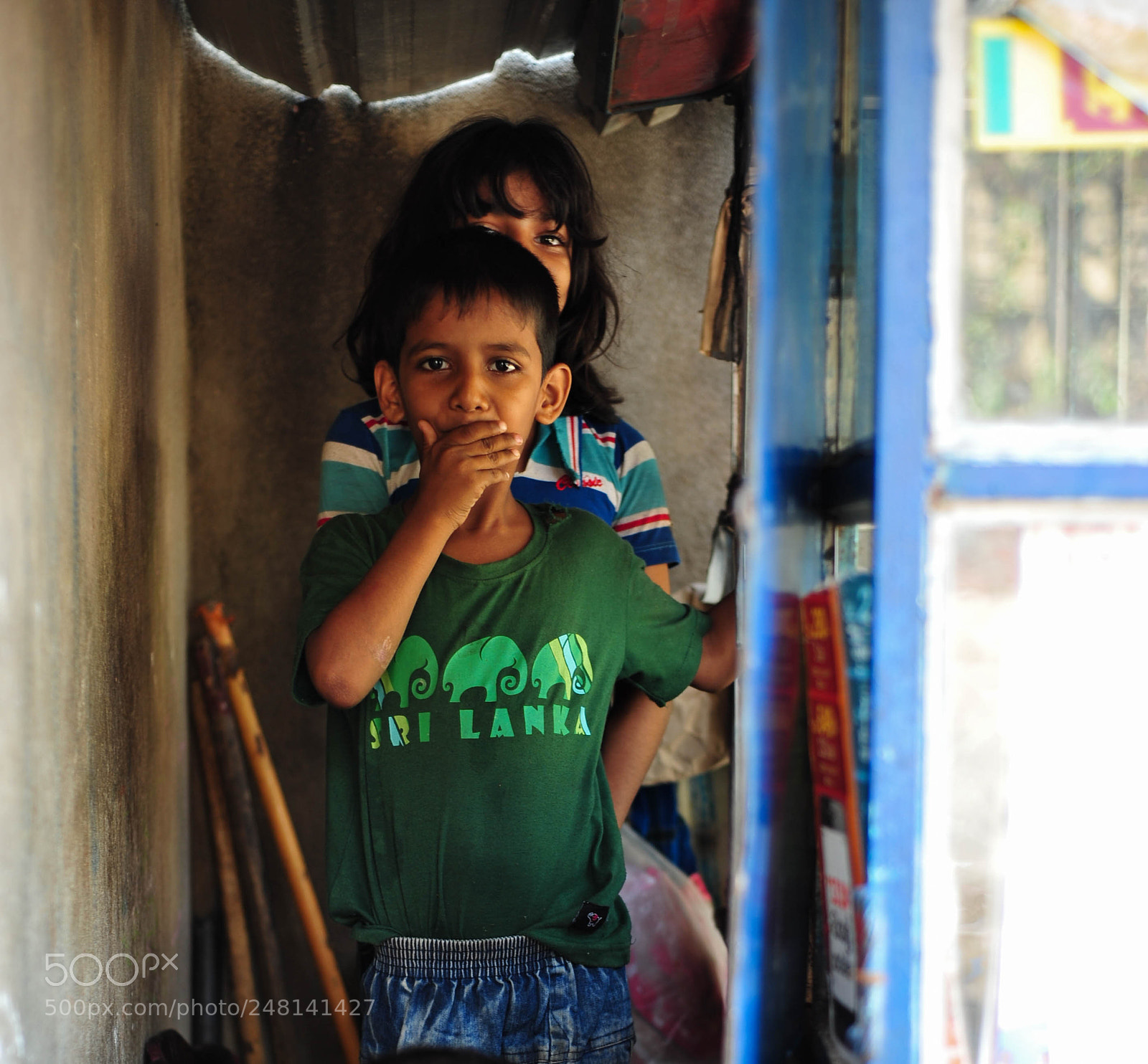 Nikon D700 sample photo. Kids in sri lanka photography