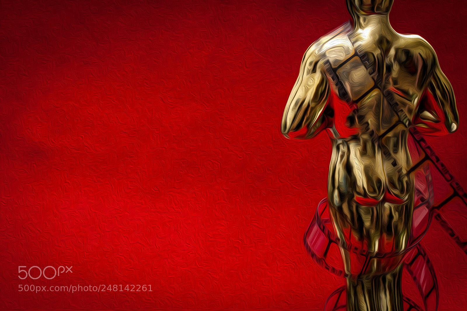 Nikon D5000 sample photo. Hollywood film awards concept photography