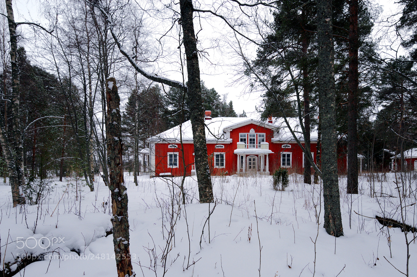 Pentax K-1 sample photo. Old house in varjakansaari photography
