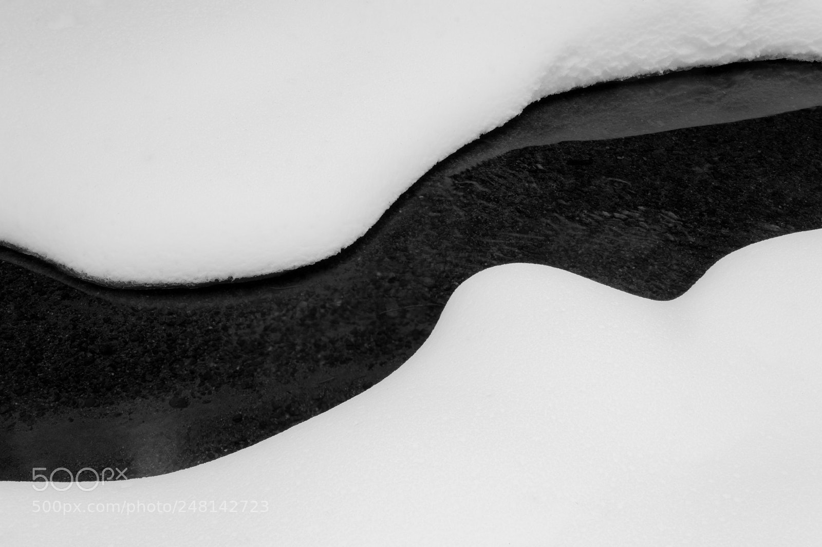 Nikon D3200 sample photo. "winter flow.", v2 photography