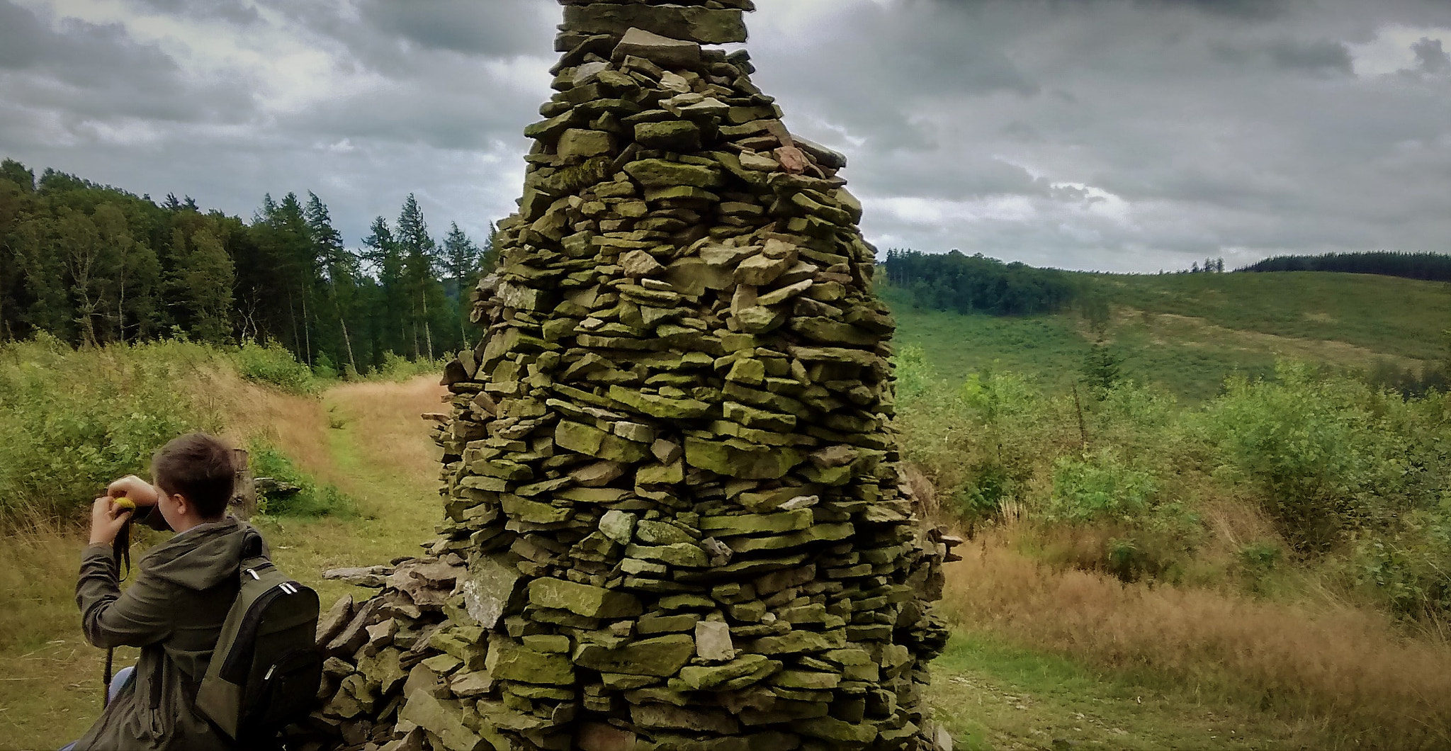 Motorola XT1032 sample photo. Break of hiking tour photography