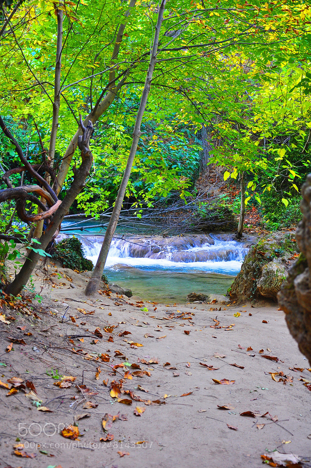 Nikon D90 sample photo. Gurleyik waterfall  - eskisehir photography