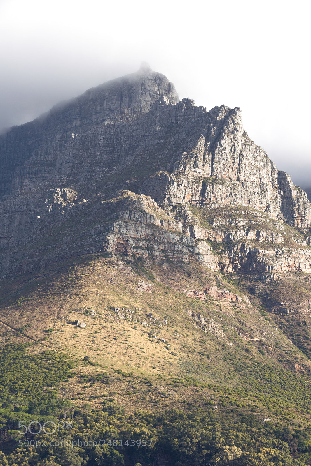 Nikon D5300 sample photo. Table mountain photography