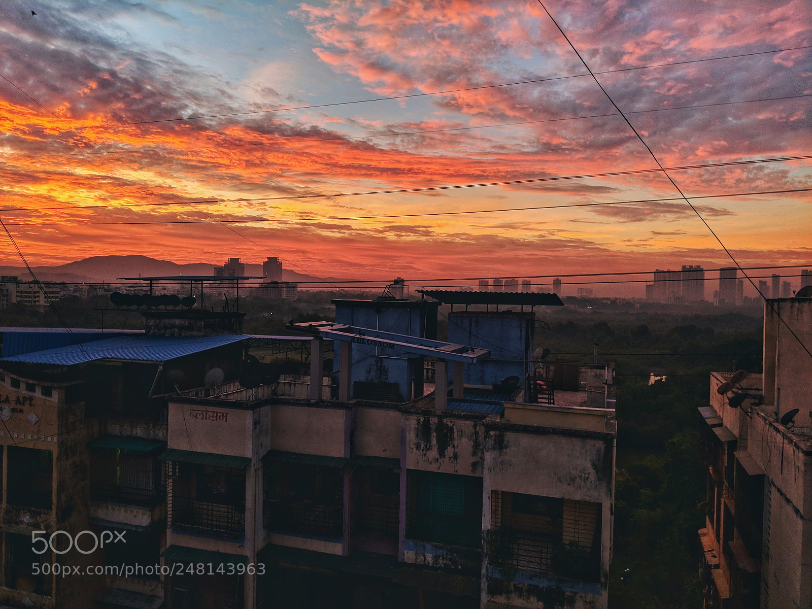 Google Pixel 2 sample photo. Crazy morning skies photography
