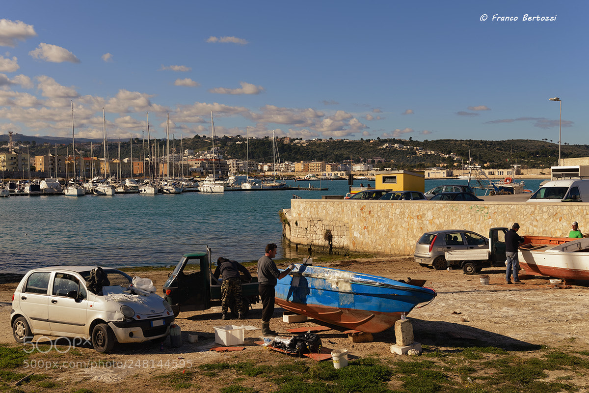 Nikon D610 sample photo. Vieste at work photography