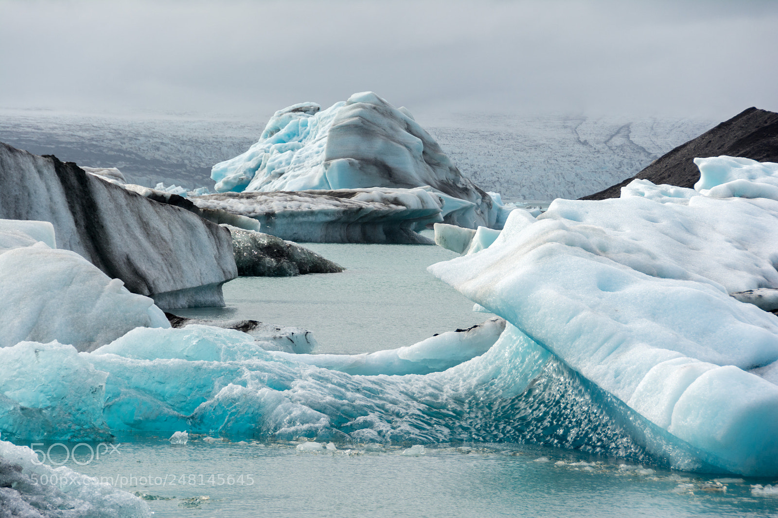 Nikon D7100 sample photo. Ice blue photography