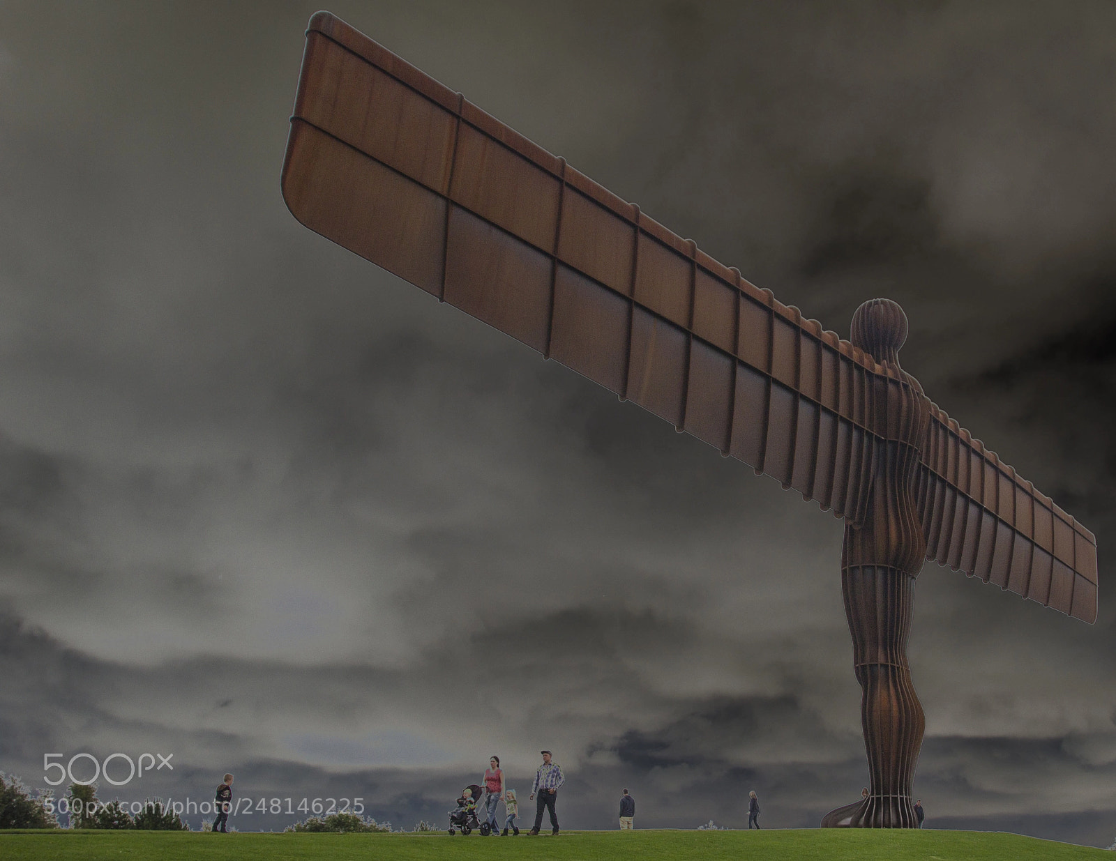 Canon EOS 600D (Rebel EOS T3i / EOS Kiss X5) sample photo. Angel of the north photography