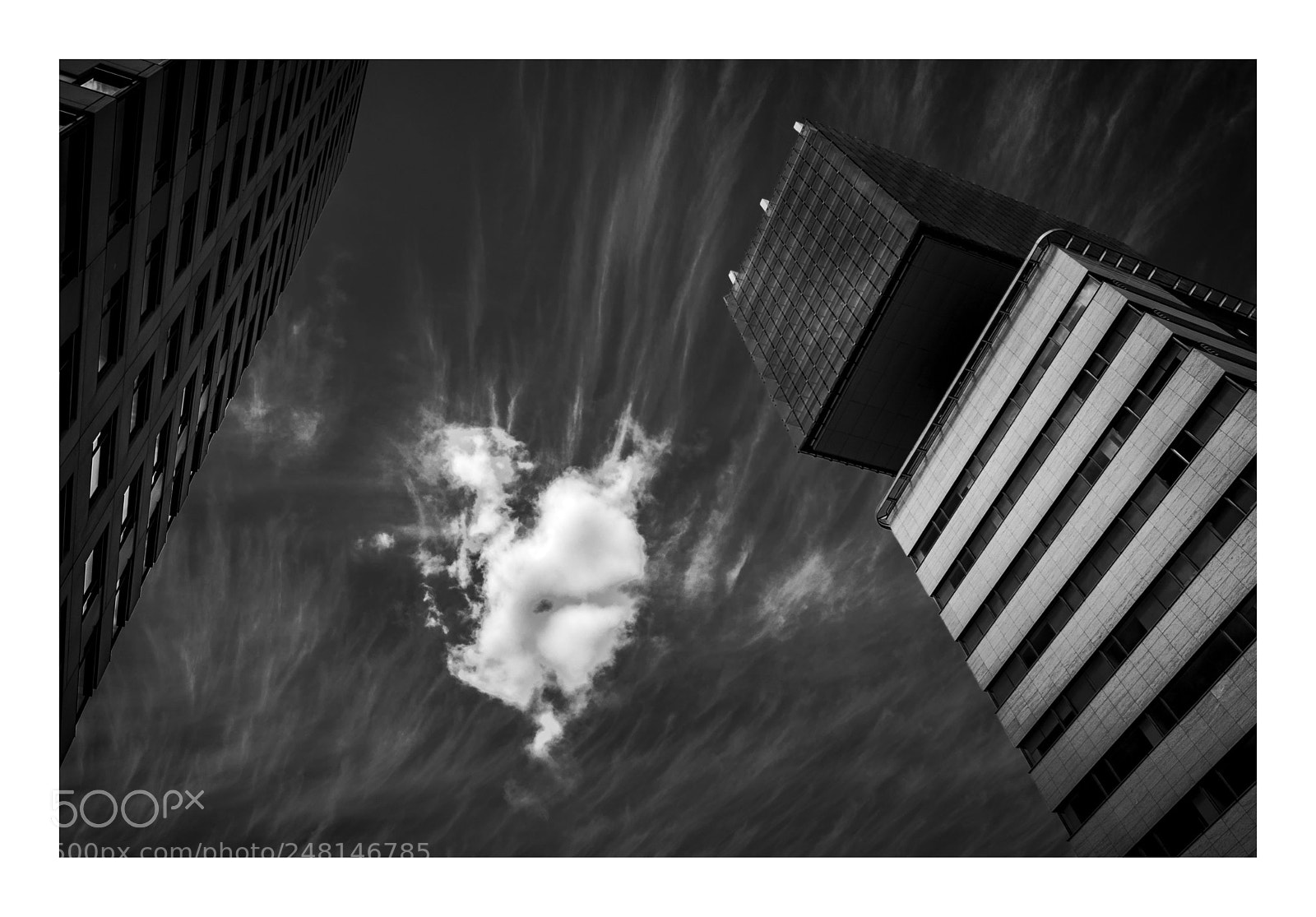 Fujifilm X-T2 sample photo. Buildings and clouds iii photography