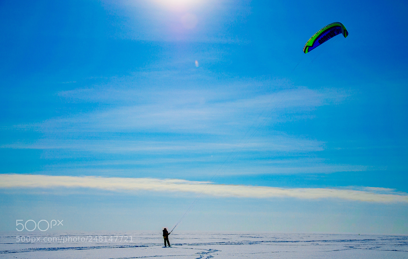 Nikon D5100 sample photo. Kitesurfing photography
