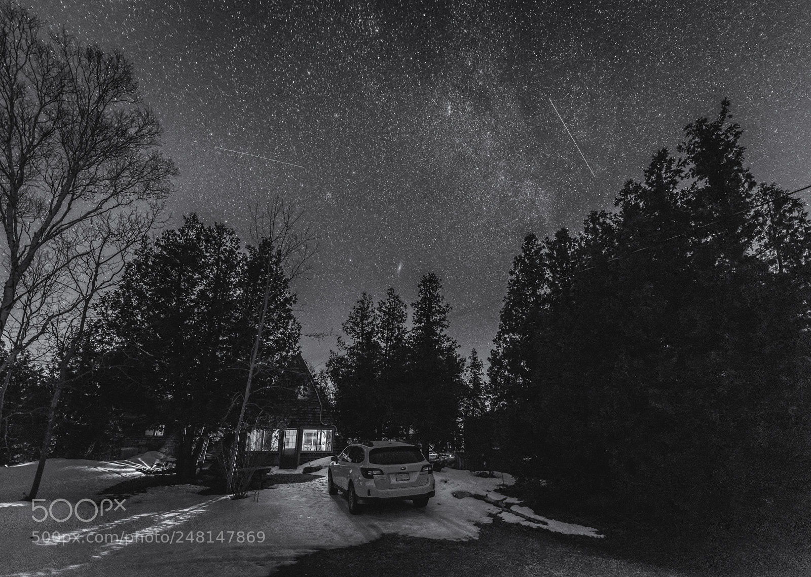 Nikon D810 sample photo. Winter night on the photography