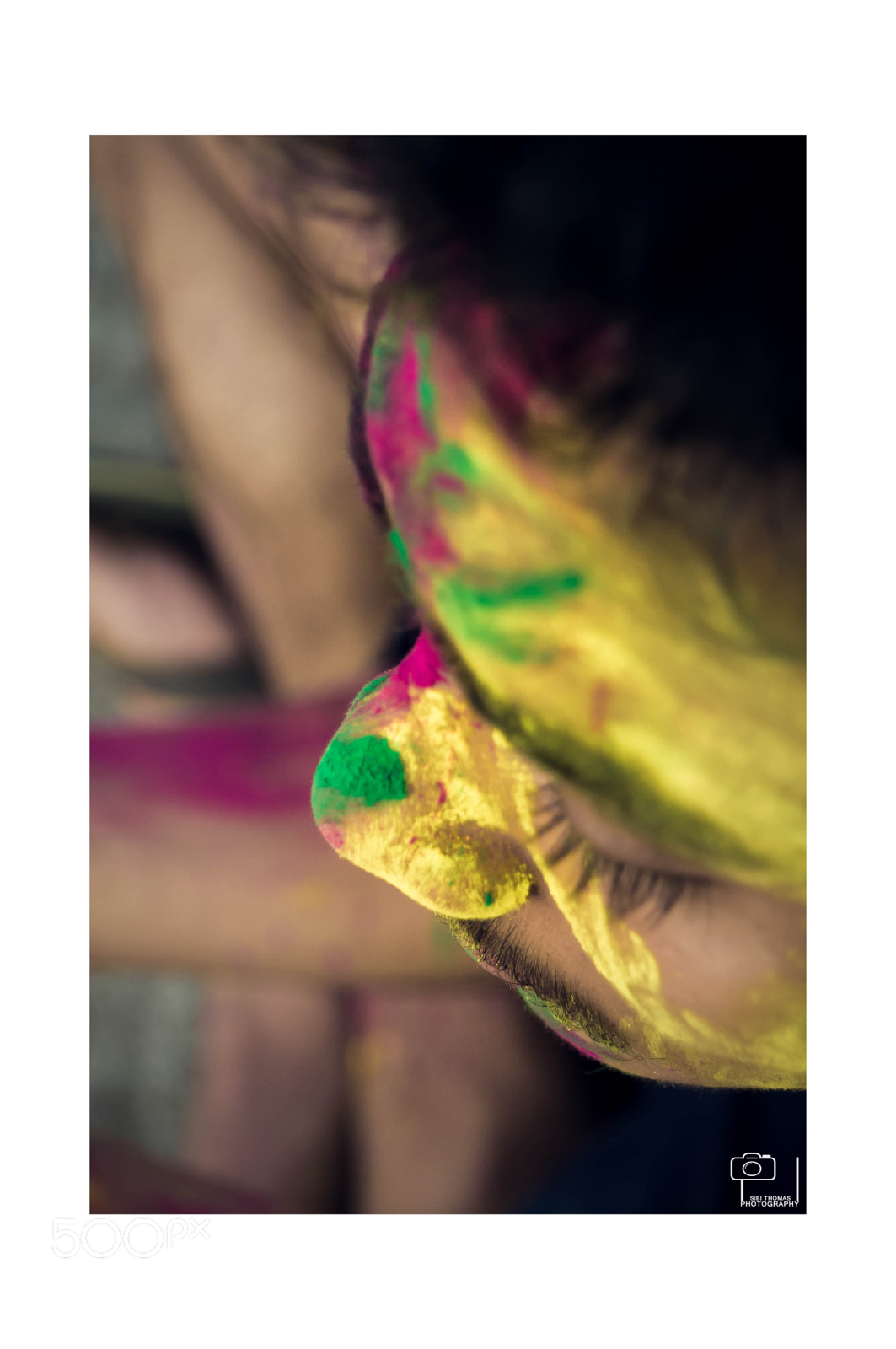 Nikon D90 sample photo. Holi festival photography