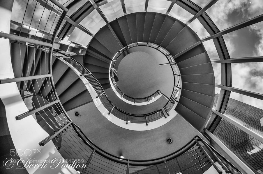 Sony Alpha NEX-6 sample photo. Spiral staircase photography