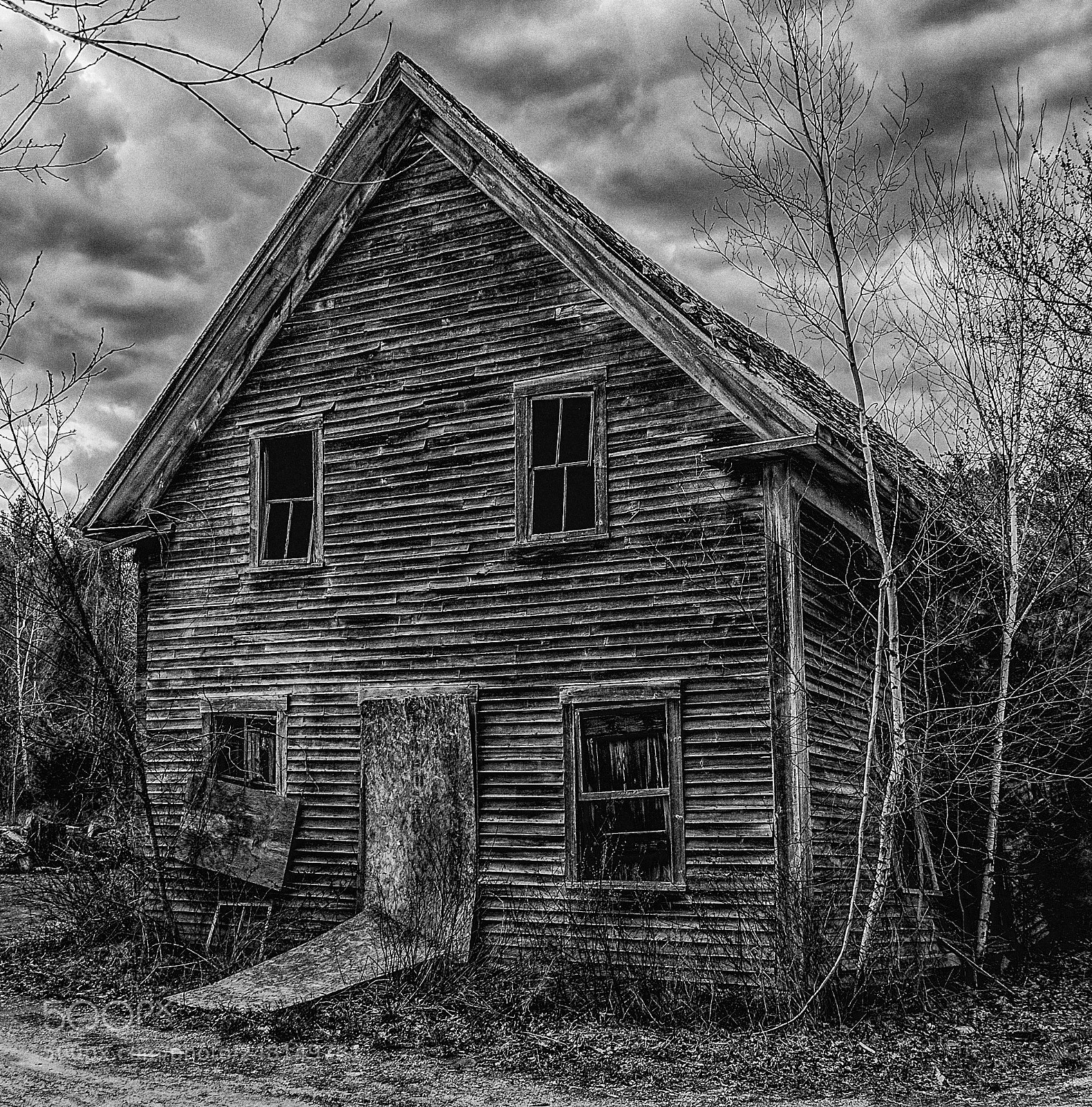 Nikon D90 sample photo. Old house photography