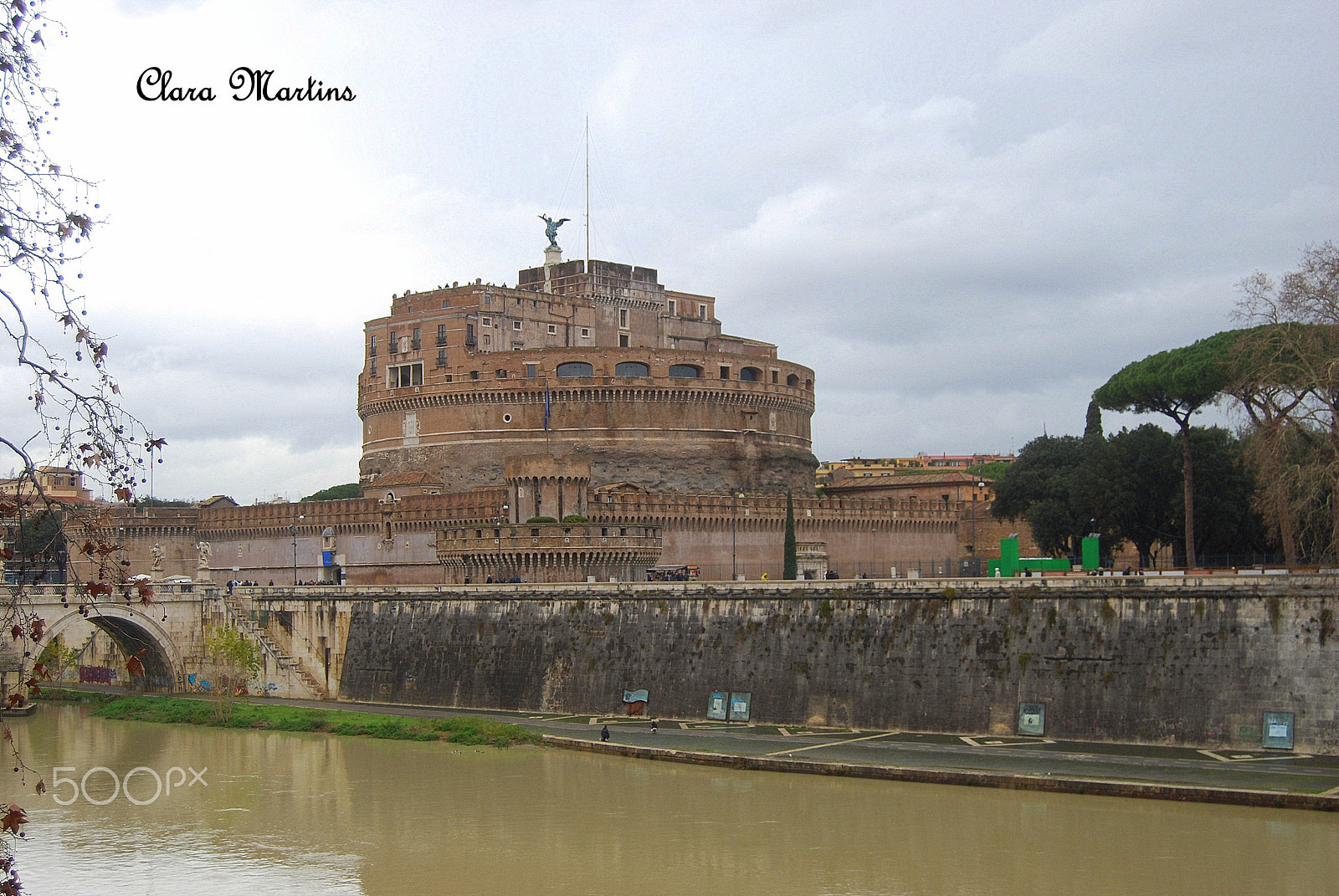 Nikon D60 sample photo. Castel sant'angelo photography