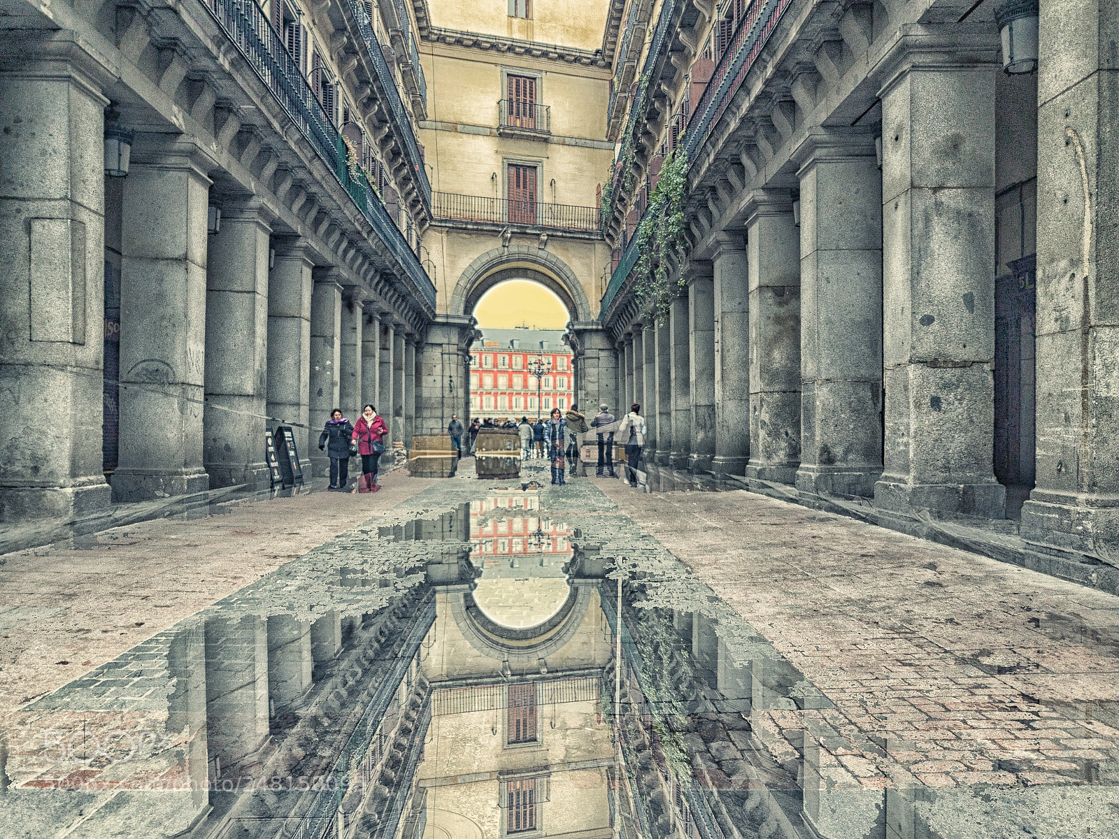 Samsung Galaxy S7 Edge sample photo. La plaza mayor photography