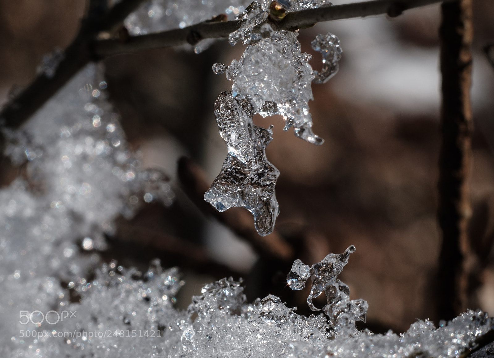Fujifilm X-T2 sample photo. Winter diamond photography