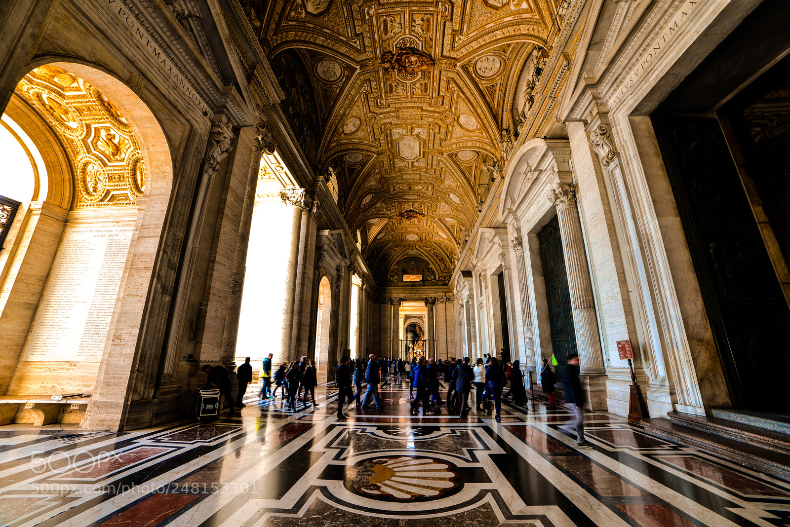 Nikon D610 sample photo. Saint peters basilica entrance photography