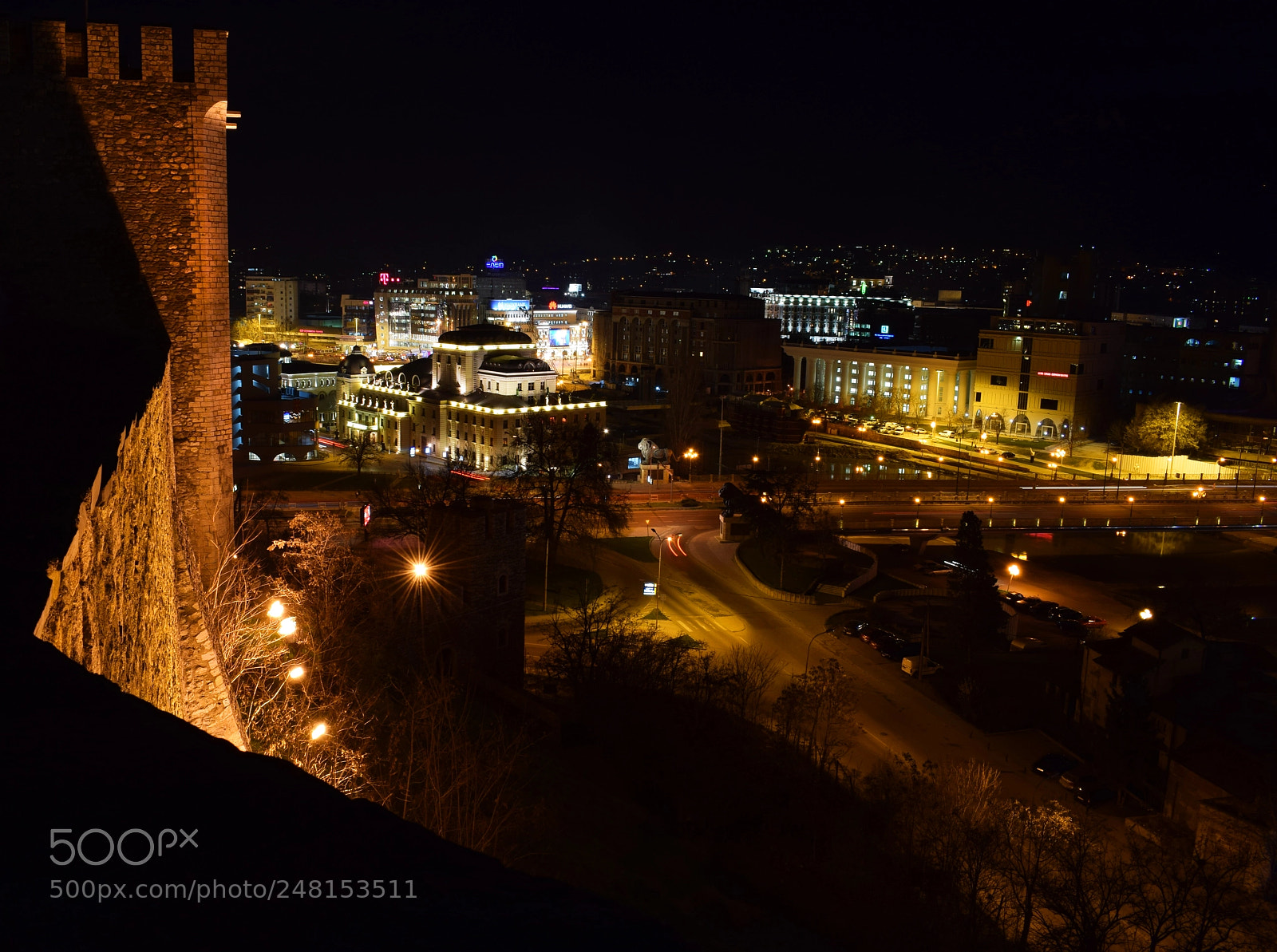Nikon D5300 sample photo. Cityscape from skopje kale photography