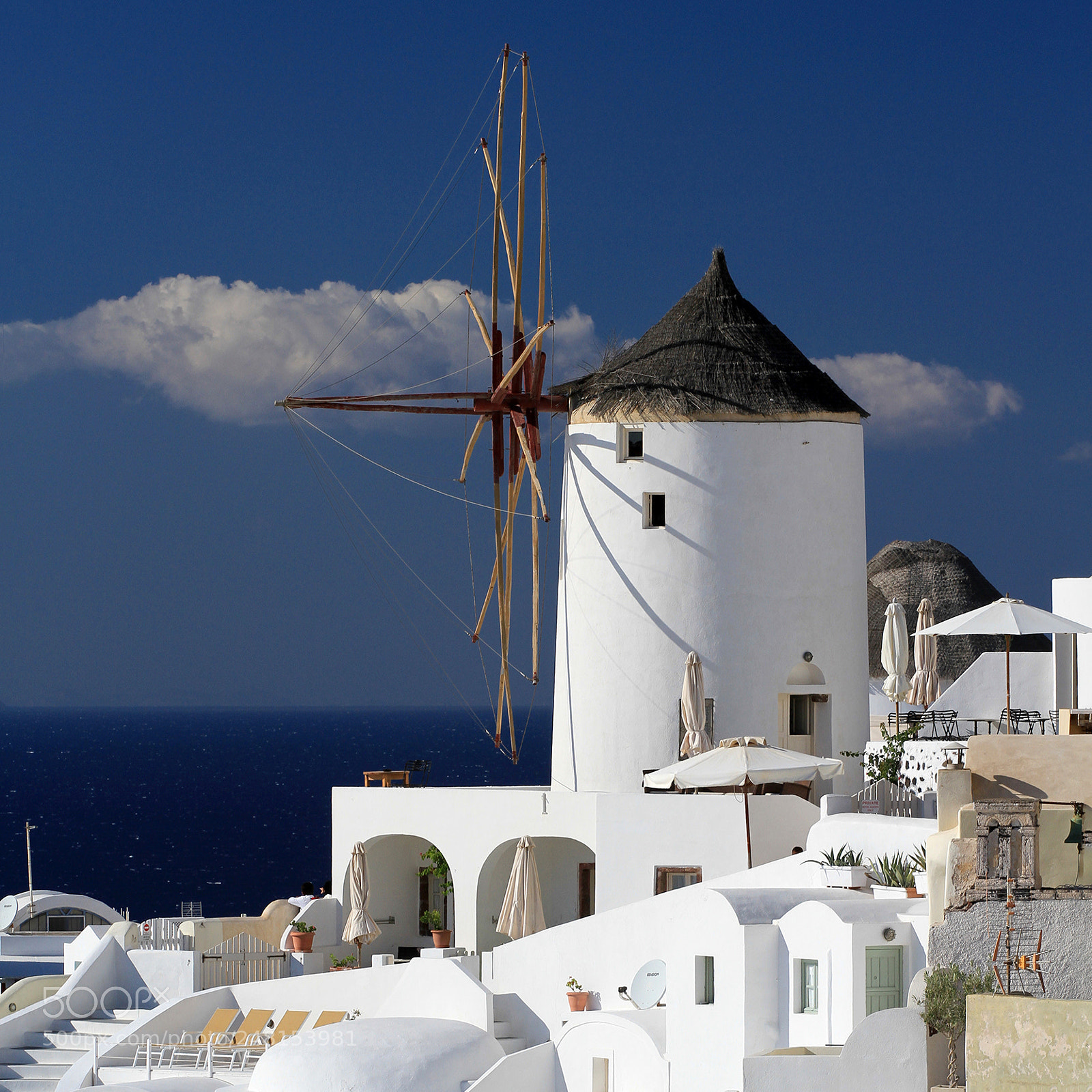 Canon EOS 7D sample photo. Mills of santorini photography
