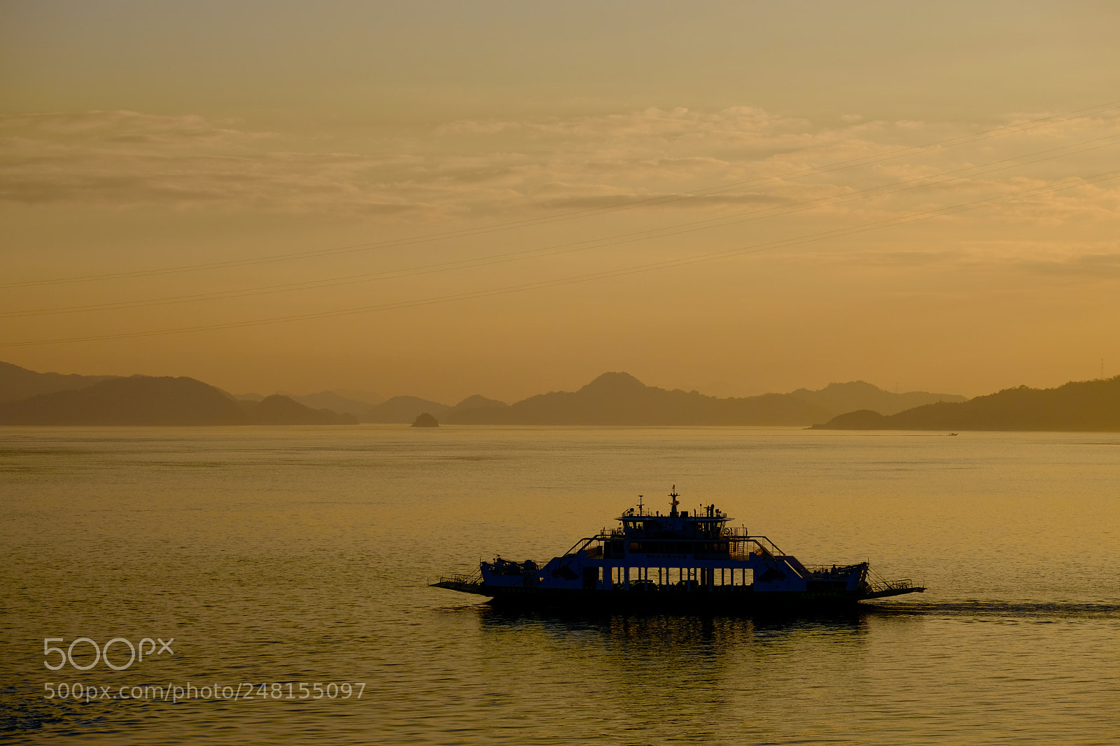 Fujifilm X-E3 sample photo. 夕方のフェリー evening ferry photography