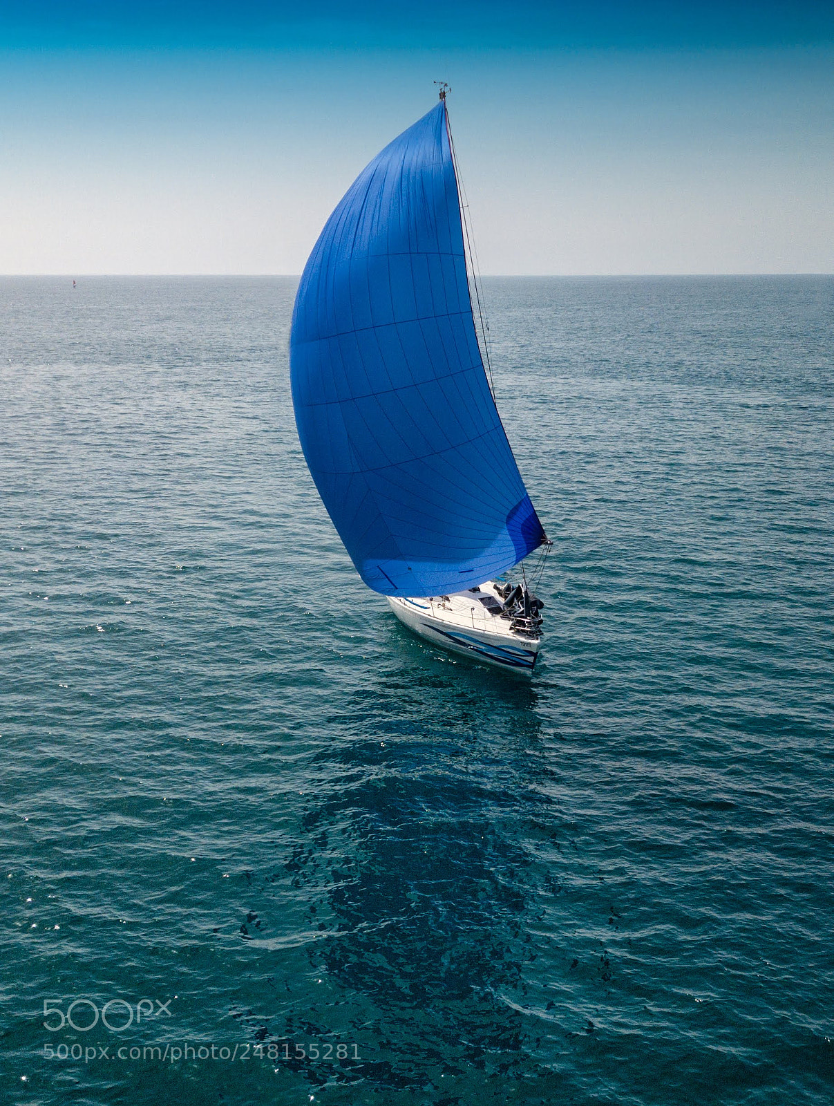 DJI FC220 sample photo. Blue wave photography