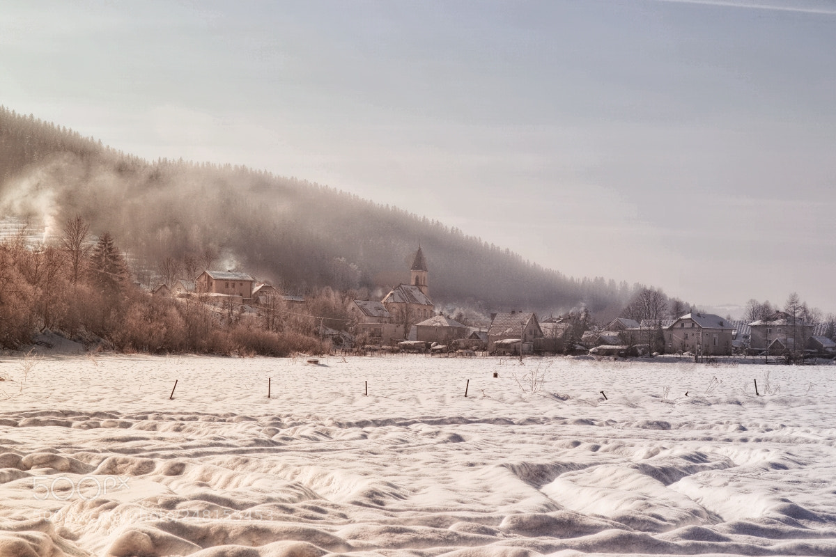 Nikon D3100 sample photo. Winter time photography