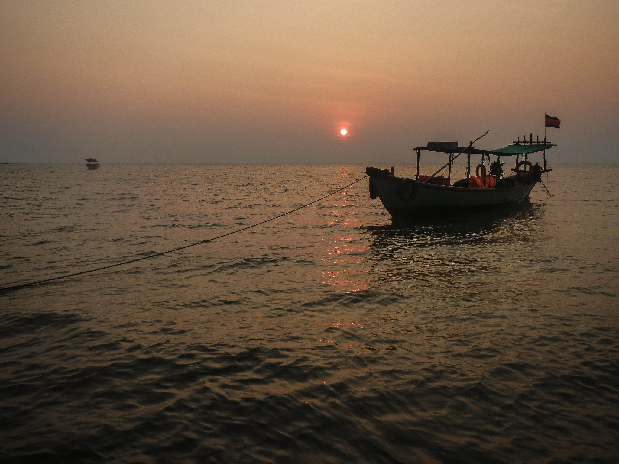 Nikon Coolpix AW100 sample photo. Sun down over phu quoc photography