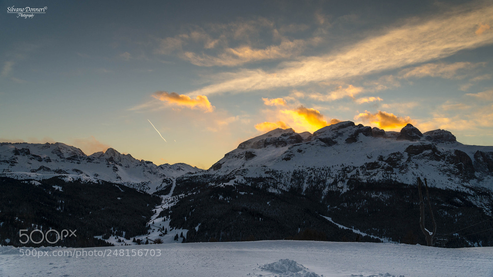 Nikon D800 sample photo. Tramonto in val badia photography