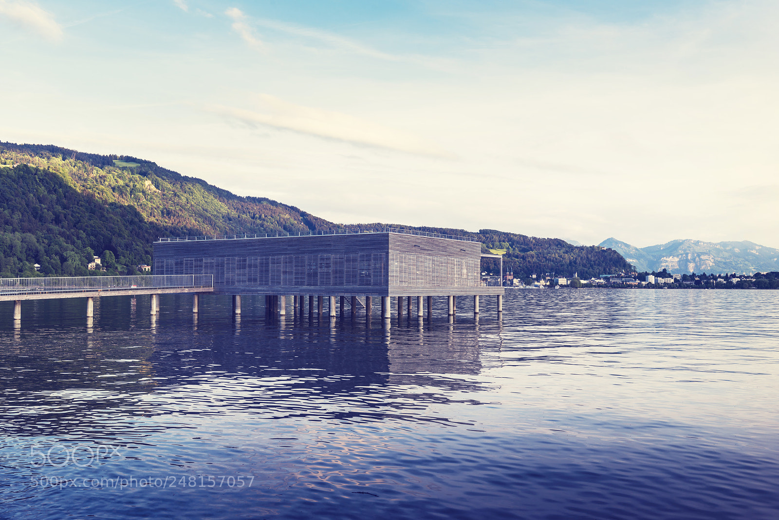 Nikon D800 sample photo. Cityscape of bregenz and photography