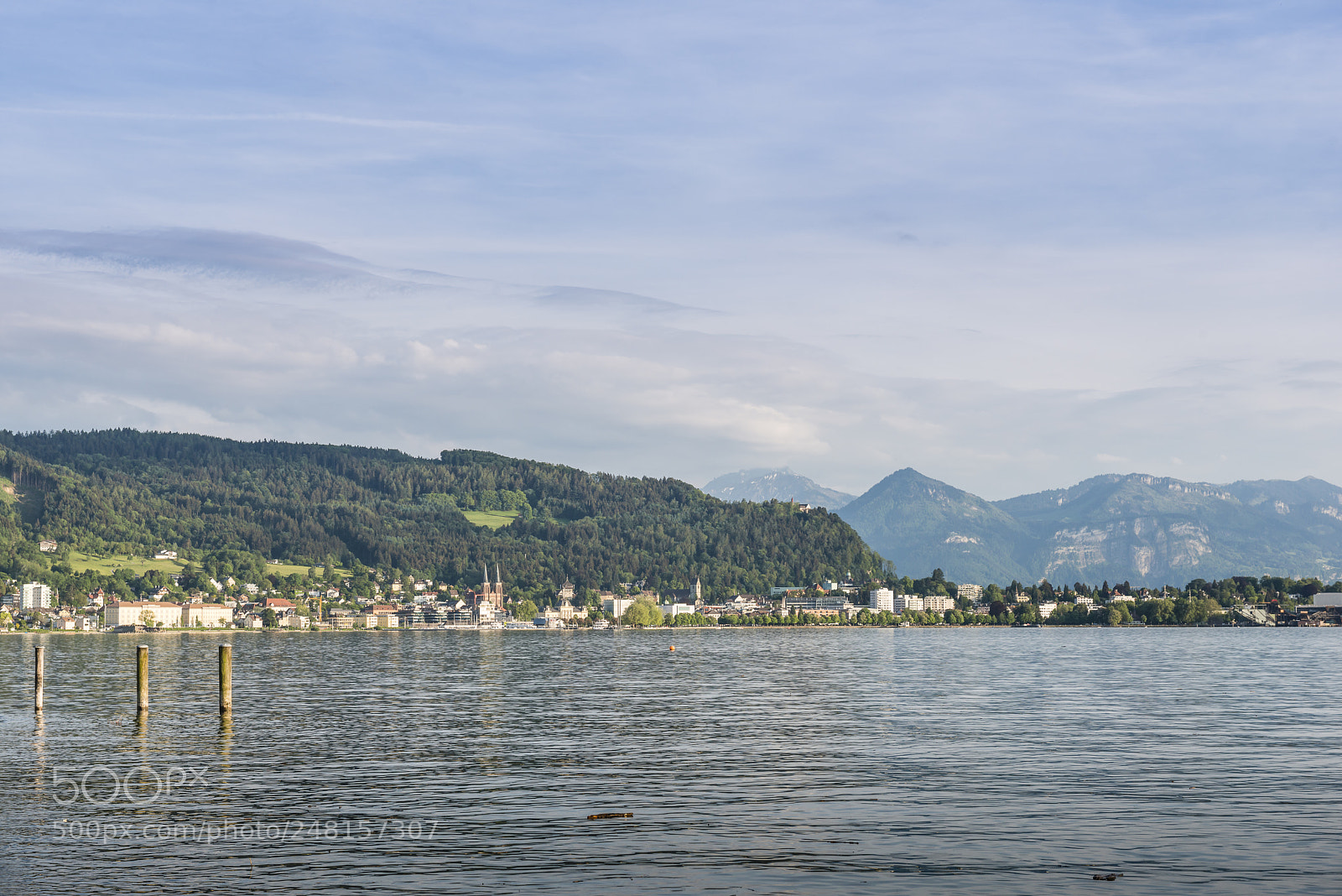 Nikon D800 sample photo. Cityscape of bregenz in photography