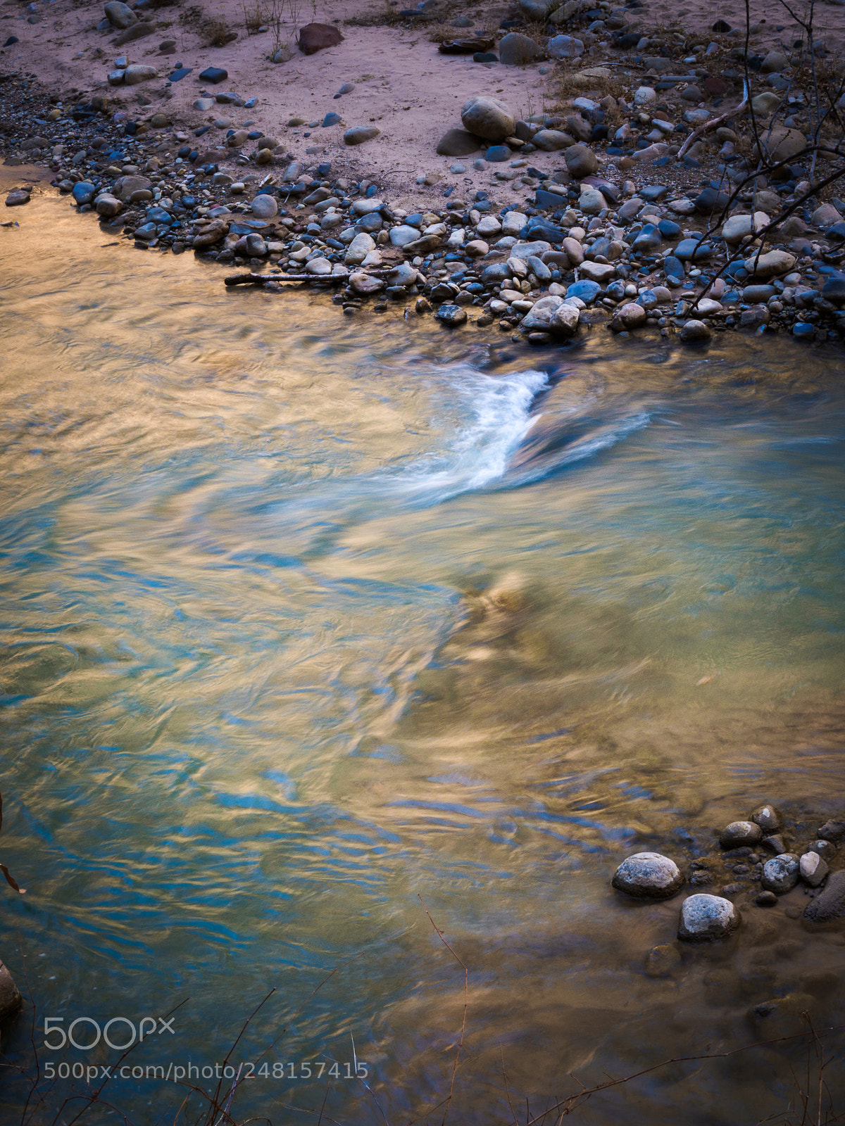 Olympus OM-D E-M1 Mark II sample photo. Virgin river reflections photography