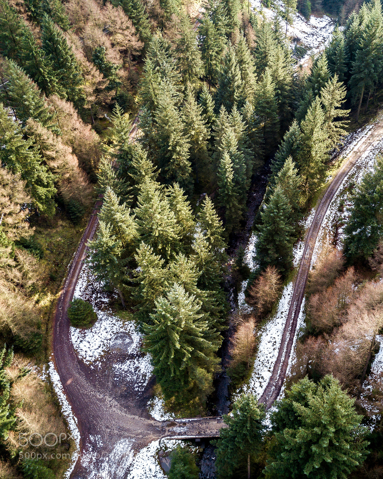 DJI FC220 sample photo. Snake bend photography