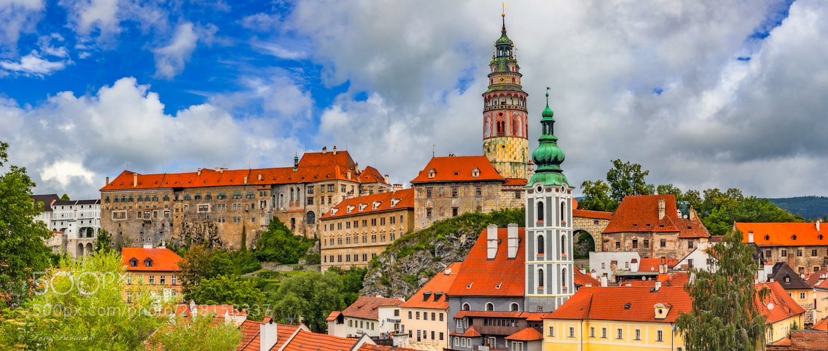 Nikon D70s sample photo. Czech krumlov city photography