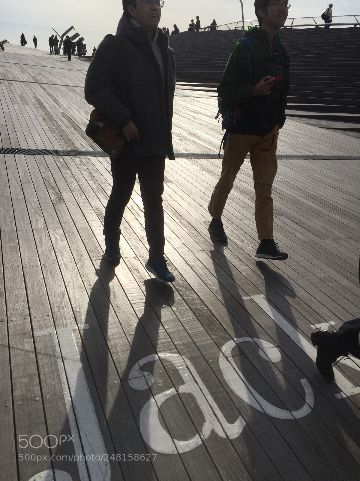 Apple iPhone 6 sample photo. Osanbashi pier,yokohama city photography