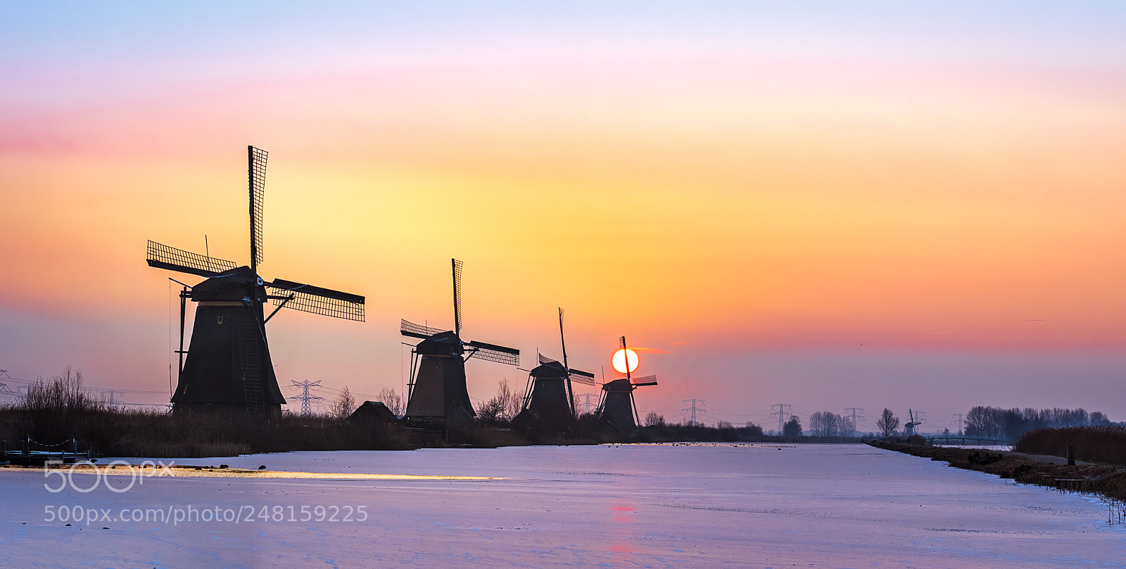 Sony ILCA-77M2 sample photo. Kinderdijk windmills photography