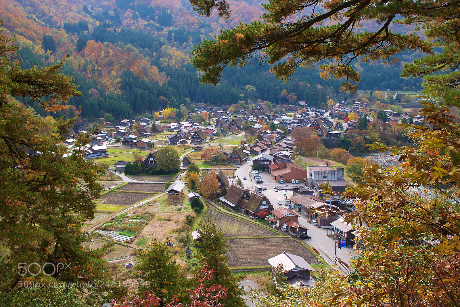 Panasonic Lumix DMC-GX7 sample photo. Ogimachi photography