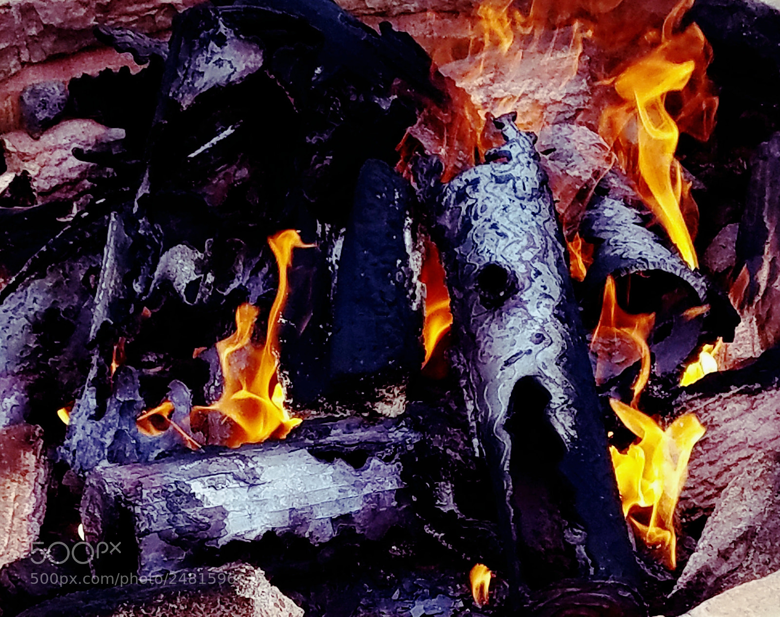Samsung Galaxy S7 sample photo. Fire pit photography