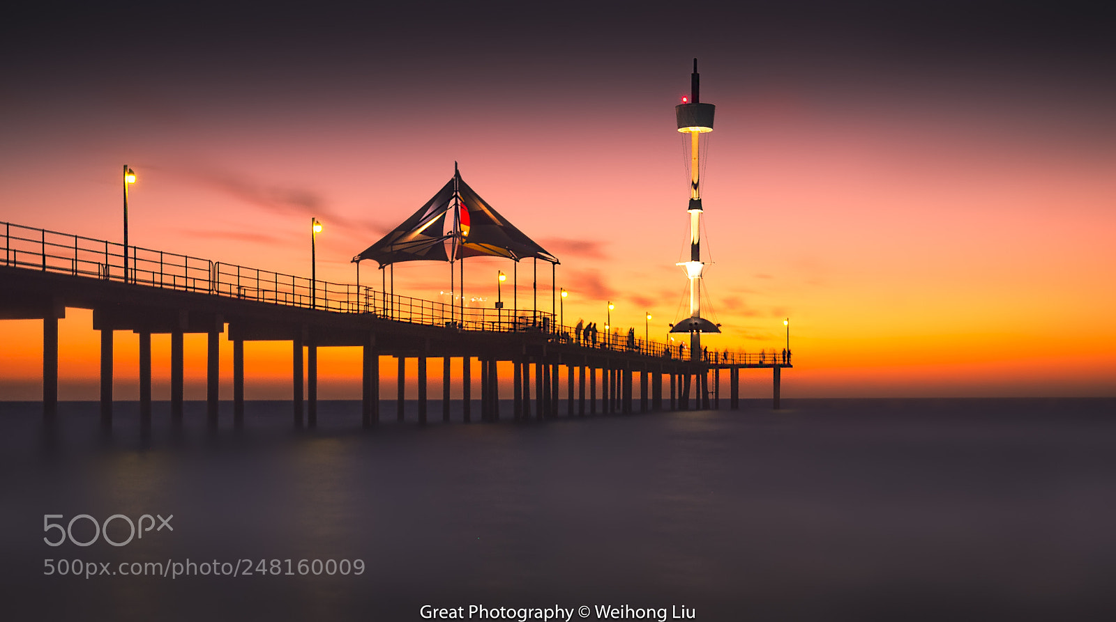 Nikon D810 sample photo. Twilight at brighten beach photography