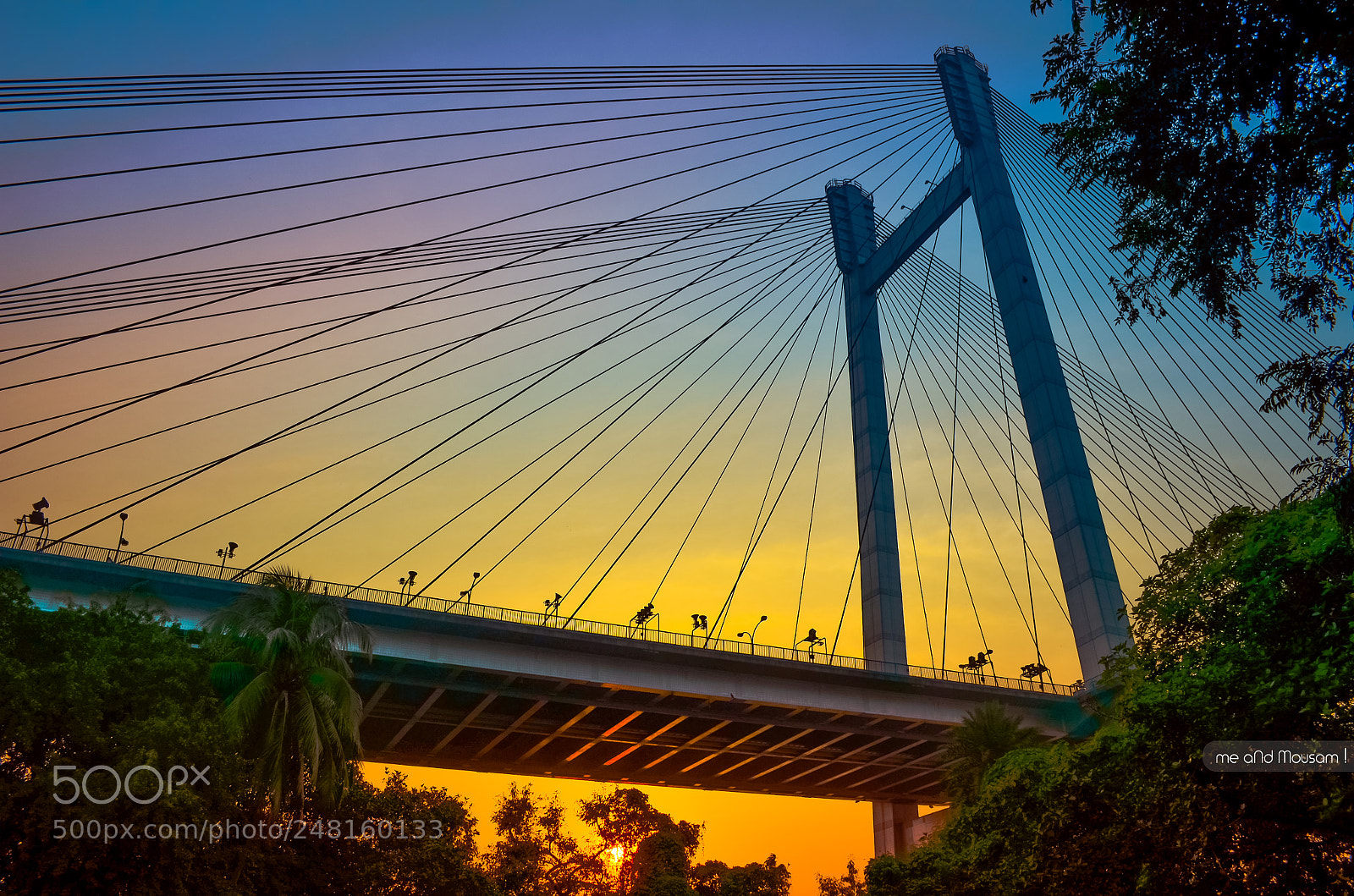 Nikon D5100 sample photo. Vidyasagar setu photography