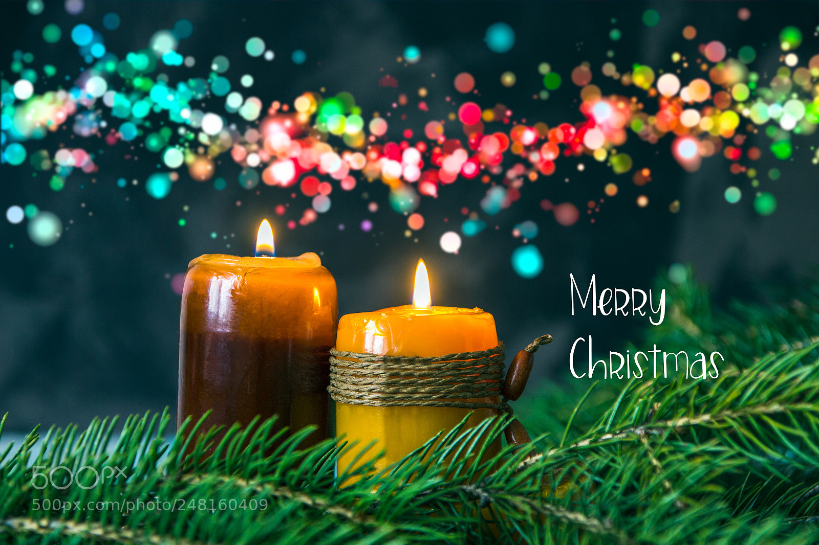 Canon EOS 600D (Rebel EOS T3i / EOS Kiss X5) sample photo. Merry christmas postcard with photography