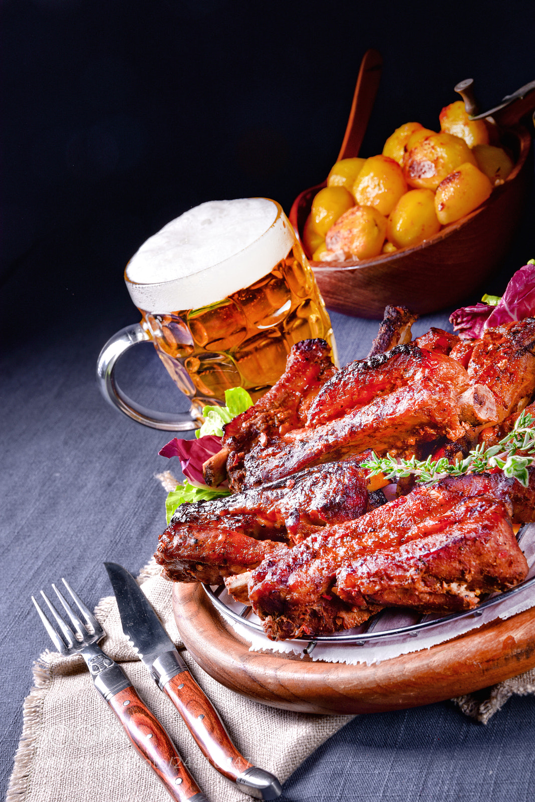 Nikon D810 sample photo. Delightful bbq spareribs from photography